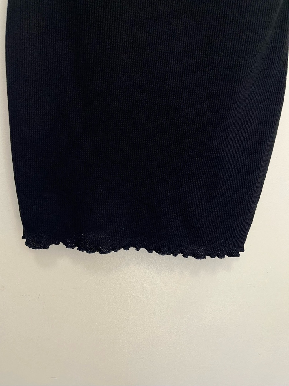 Princess Polly Black Tie Front Mini Dress - Size 4 - Picture 5 of 15